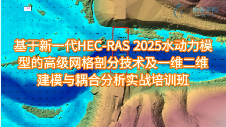 *基于新一代HEC-RAS 2025水动力模型的高级网格 剖分技术及一维二维建模与耦合分析实战培训课程(1)
