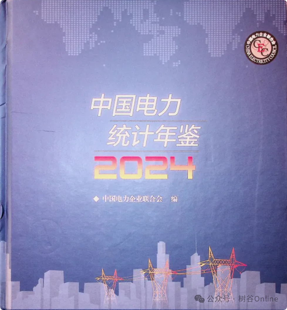中国电力行业统计年鉴2004-2024年- 北京树谷信息科技有限公司
